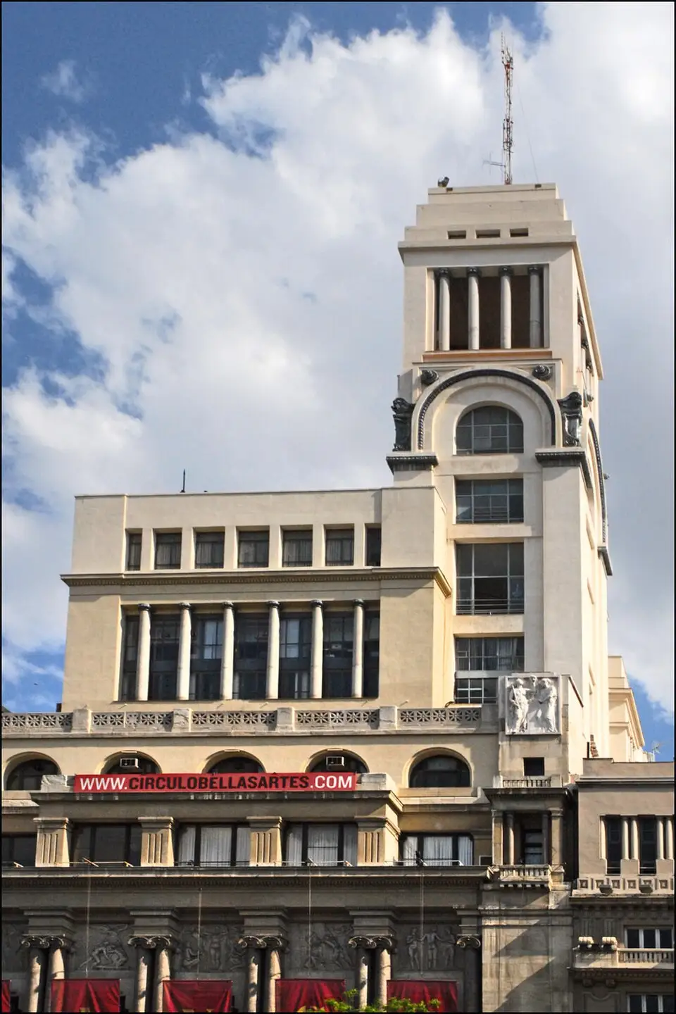 Círculo de Bellas Artes rooftop, Madrid