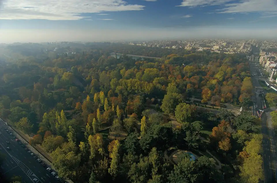 Retiro Park (lake, Crystal Palace), Madrid