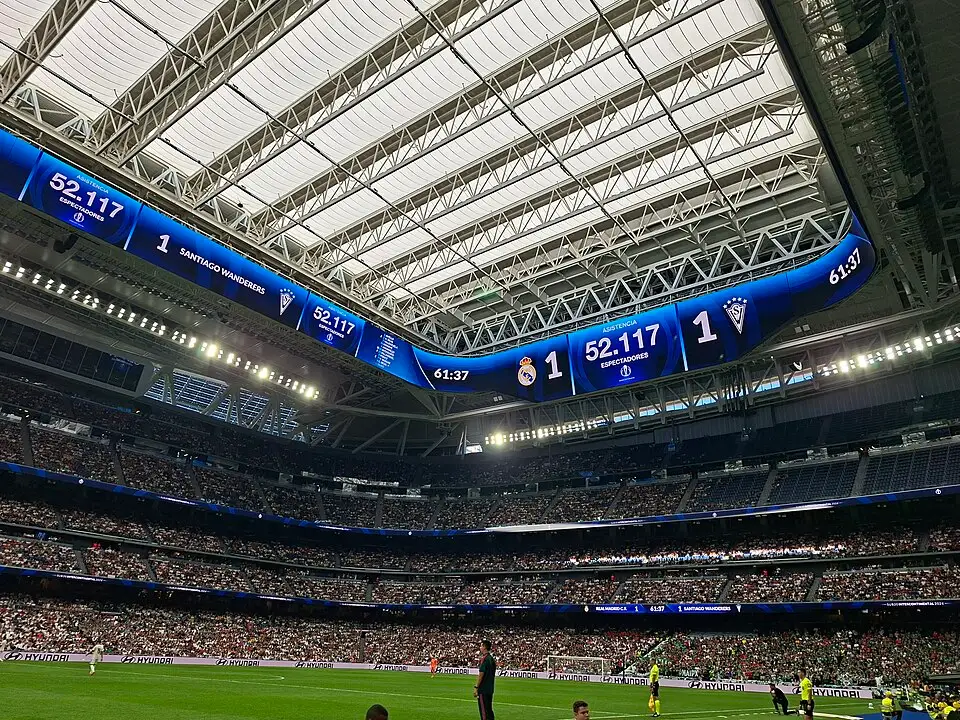 Santiago Bernabéu stadium tour, Madrid